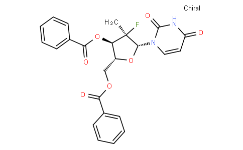 (2'R)-2'-Deoxy-2'-fluoro-2'-Methyl-uridine 3',5'-dibenzoate