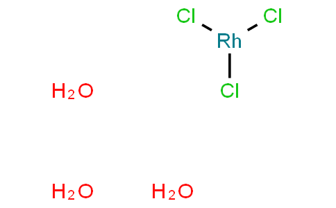Rhodium (III) chloride trihydrate