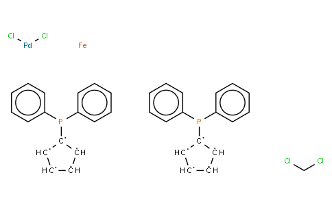 [1,1'-双(二苯基膦基)二茂铁]二氯化钯(II)二氯甲烷加合物
