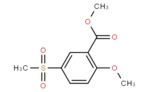 2-methoxy-5-methylsulfo nylbenzoic acid methyl ester