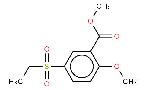 2-methoxy-5-ethysulfonylbenzoic acid methyl ester