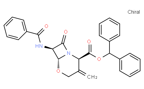  (2R,6R,7R)-Benzhydryl 7-benzamido-3-methylene-8-oxo-5-oxa-1-azabicyclo[4.2.0]octane-2-carboxylate