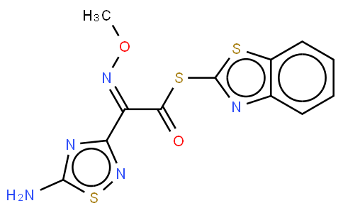 2-(5-氨基-1,2,4-噻二唑-3-基)-2(Z)-甲氧基亚胺基乙酸 S－巯基苯并噻唑酯