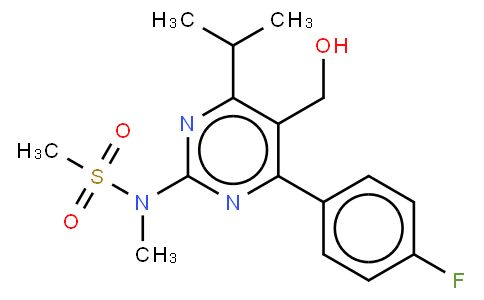 4-(4-氟苯基)-6-异丙基-2-(N-甲基-N-甲磺酰基氨基)-5-嘧啶甲醛