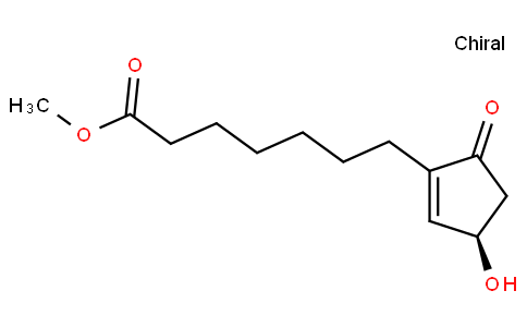 methyl (r)-(+)-3-hydroxy-5-oxo-1-cyclopentene-1-heptanoate