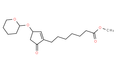 methyl 7-[3-(oxan-2-yloxy)-5-oxocyclopenten-1-yl]heptanoate