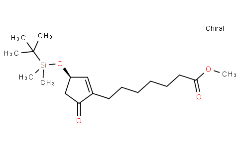 methyl 7-[(3R)-3-[tert-butyl(dimethyl)silyl]oxy-5-oxocyclopenten-1-yl]heptanoate