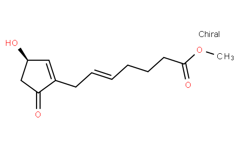 methyl 7-[(3R)-3-hydroxy-5-oxocyclopenten-1-yl]hept-5-enoate