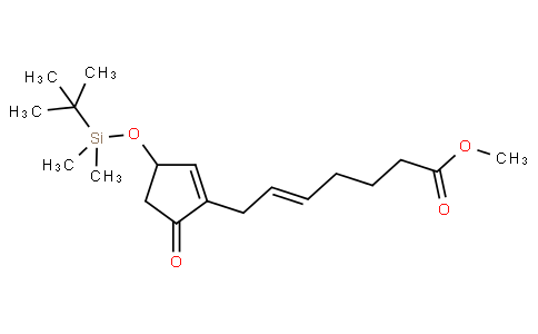 methyl 7-[3-[tert-butyl(dimethyl)silyl]oxy-5-oxocyclopenten-1-yl]hept-5-enoate