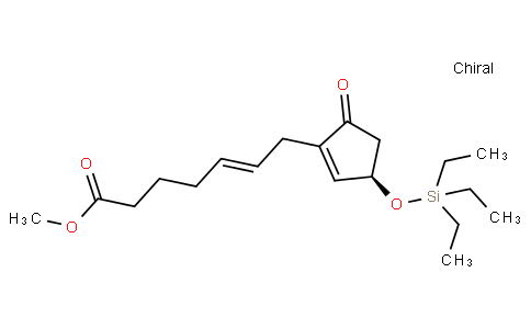 methyl 7-[(3R)-5-oxo-3-triethylsilyloxycyclopenten-1-yl]hept-5-enoate