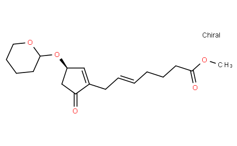 methyl 7-[(3R)-3-(oxan-2-yloxy)-5-oxocyclopenten-1-yl]hept-5-enoate