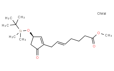 methyl 7-[(3R)-3-[tert-butyl(dimethyl)silyl]oxy-5-oxocyclopenten-1-yl]hept-5-enoate