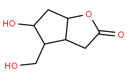 5-hydroxy-4-(hydroxymethyl)-3,3a,4,5,6,6a-hexahydrocyclopenta[b]furan-2-one