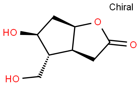 (3aS,4R,5S,6aR)-5-hydroxy-4-(hydroxymethyl)-3,3a,4,5,6,6a-hexahydrocyclopenta[b]furan-2-one