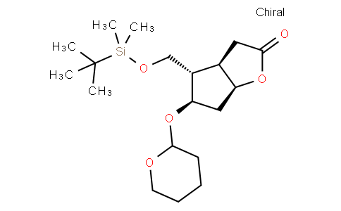 (3aR,4S,5R,6aS)-4-[[tert-butyl(dimethyl)silyl]oxymethyl]-5-(oxan-2-yloxy)-3,3a,4,5,6,6a-hexahydrocyclopenta[b]furan-2-one