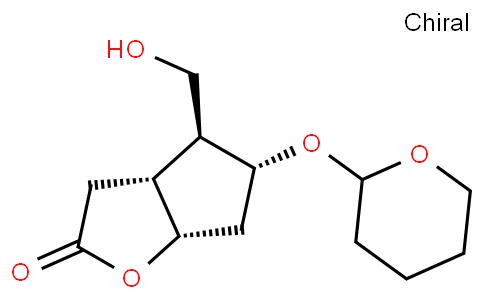 (3aR,4S,5R,6aS)-4-(hydroxymethyl)-5-(oxan-2-yloxy)-3,3a,4,5,6,6a-hexahydrocyclopenta[b]furan-2-one