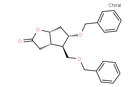 (3aS,4R,5S,6aR)-5-phenylmethoxy-4-(phenylmethoxymethyl)-3,3a,4,5,6,6a-hexahydrocyclopenta[b]furan-2-one