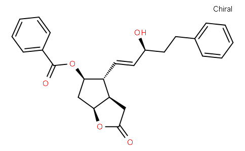 [(3aR,4R,5R,6aS)-4-[(3S)-3-hydroxy-5-phenylpent-1-enyl]-2-oxo-3,3a,4,5,6,6a-hexahydrocyclopenta[b]furan-5-yl] benzoate