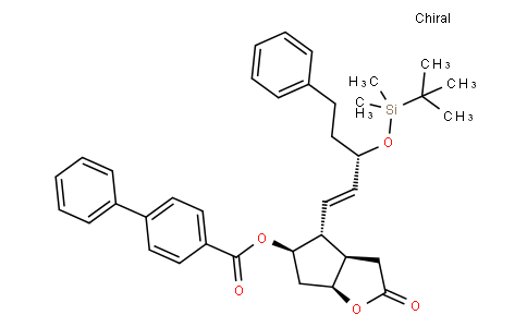[(3aR,4R,5R,6aS)-4-[(3S)-3-[tert-butyl(dimethyl)silyl]oxy-5-phenylpent-1-enyl]-2-oxo-3,3a,4,5,6,6a-hexahydrocyclopenta[b]furan-5-yl] 4-phenylbenzoate