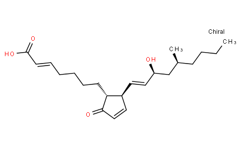 (E)-7-[(1R,2S)-2-[(E,3S,5S)-3-hydroxy-5-methylnon-1-enyl]-5-oxocyclopent-3-en-1-yl]hept-2-enoic acid