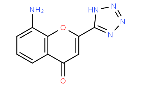 8-amino-2-(1H-tetrazol-5-yl)-4H-1-benzopyran-4-one