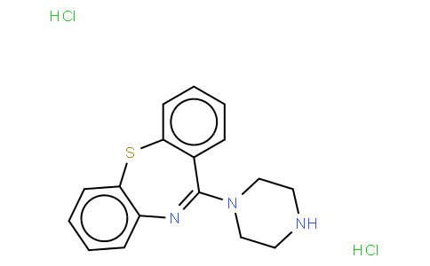 11-piperazynil-dibenzo[b,f][1,4]thiazepine 2HCl