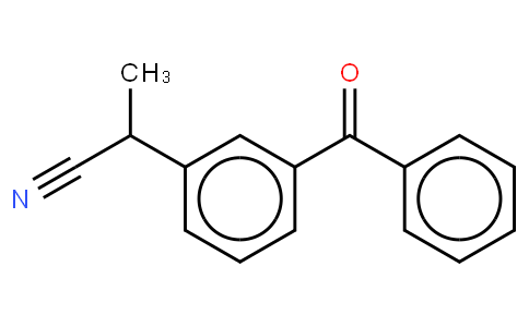2-(3-苯甲酰基苯基)丙腈