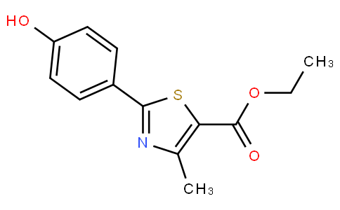 Ethyl 2-(4-hydroxyphenyl)-4-methylthiazole-5-carboxylate