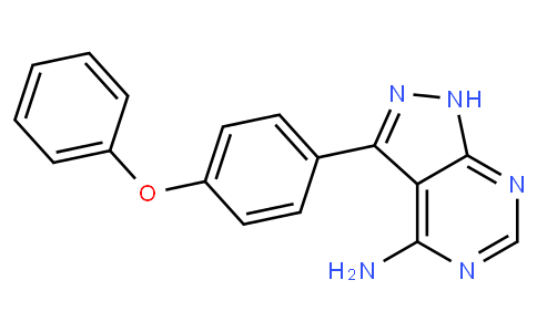 3-(4-Phenoxyphenyl)-1H-pyrazolo[3,4-d]pyrimidin-4-amine