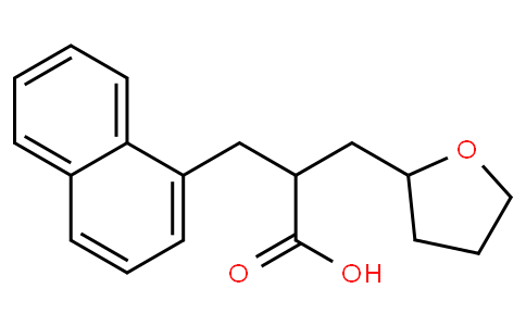 2-(naphthalen-1-ylmethyl)-3-(oxolan-2-yl)propanoic acid
