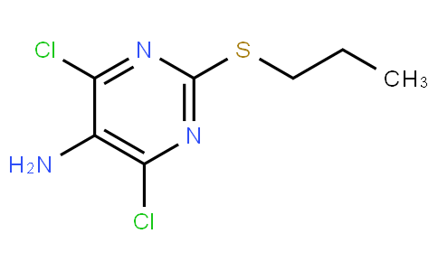 4,6-dichloro-2-propylsulfanylpyrimidin-5-amine