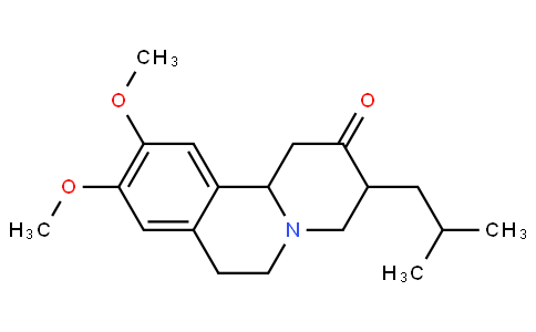 9,10-dimethoxy-3-isobutyl-1,3,4,6,7,11b-hexahydro-2H-pyrido[2,1-a]isoquinolin-2-one