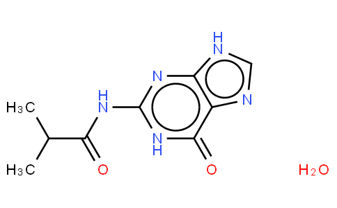 2-methyl-N-(6-oxo-3,7-dihydropurin-2-yl)propanamide,hydrate