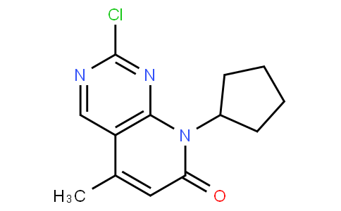 2-chloro-8-cyclopentyl-5-methylpyrido[2,3-d]pyrimidin-7-one