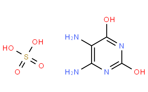 5,6-diamino-2,4-dihydroxypyrimidine sulfate