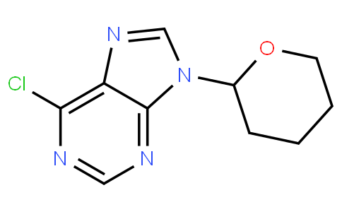 6-Chloro-9-(tetrahydropyran-2-yl)purine