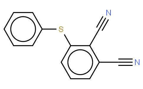 2,3-Dicyano diphenyl sulfide
