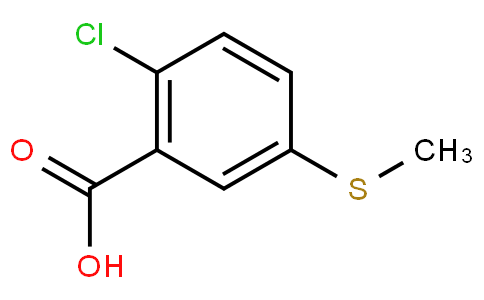 2-Chloro-5-(methylthio) benzoic acid