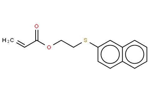 2-Naphthalenylthioethyl acrylate