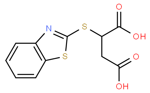2-(1,3-benzothiazol-2-ylthio)succinic acid