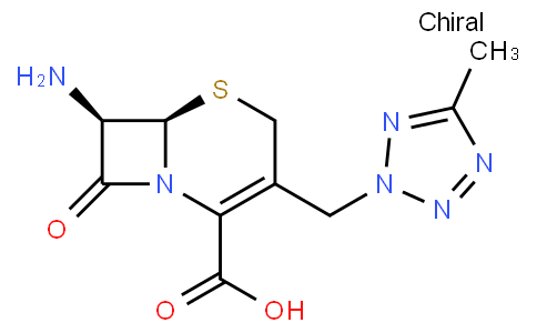 (6R,7R)-7-Amino-3-[(5-methyl-2H-tetrazol-2-yl)methyl]-8-oxo-5-thia-1-azabicyclo[4.2.0]oct-2-ene-2-carboxylic acid