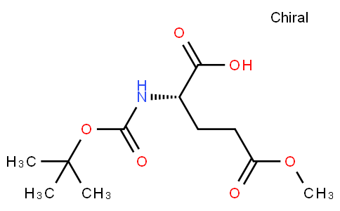 N-叔丁氧羰基-L-谷氨酸 5-甲酯二环己胺盐