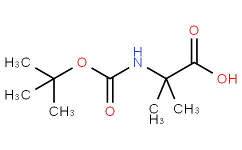 2-(叔丁氧羰氨基)异丁酸