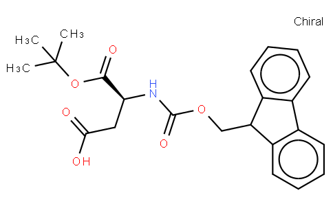 N-[(9H-芴-甲氧基)羰基]-L-天冬氨酸1-叔丁酯