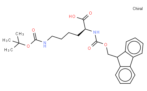 Nε-(叔丁氧羰基)-Nα-[(9H-芴-9-基甲氧基)羰基]-L-赖氨酸