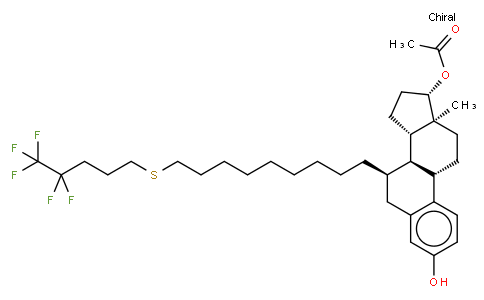 (7a,17b)- 7-[9-[(4,4,5,5,5-五氟戊基)硫]壬基]雌甾-1,3,5(10)-三烯-3,17-二醇 17-醋酸酯