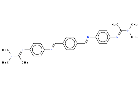 N，Nˊ-Di-[4ˊ-（1-dimethylaminoethylimine）phenyl]-1,4-xylene imine