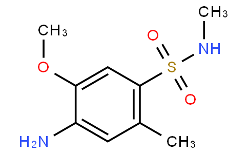 4-Amino-5-methoxy-2-methyl-n-methylbenzene sulfonamide