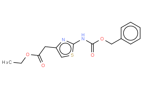 Ethyl 2-(2-benzyloxycarbonylaminothiazol-4-yl) acetate