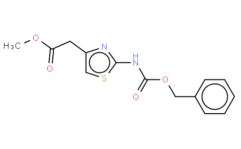 Methyl 2-(2-benzyloxycarbonylaminothiazol-4-yl) acetate